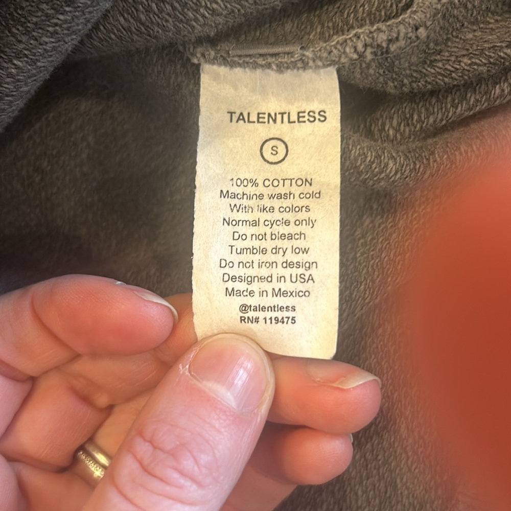 Talentless Heavyweight Half Zip Pullover - image 5